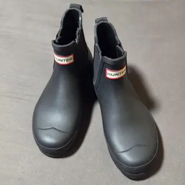HUNTER 레인부츠 블랙 US7 24.0
