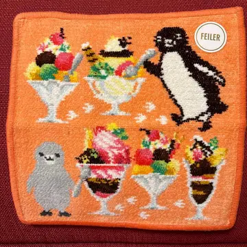FEILER 펭귄과 아이스크림 손수건