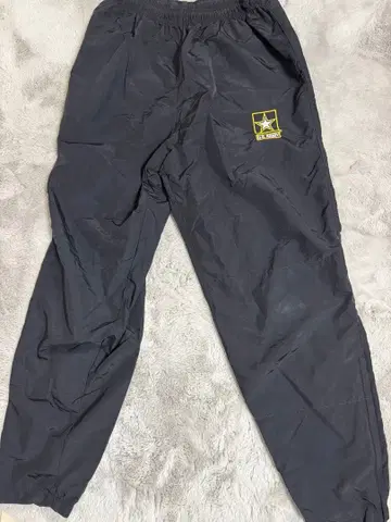 [ 새상품급 ] 미군 U.S.ARMY APFU 트레이닝 팬츠 M-R 블랙