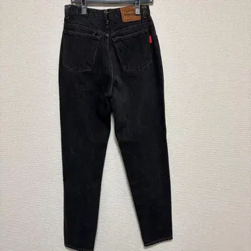 Wrangler 블랙 스트레이트 데님