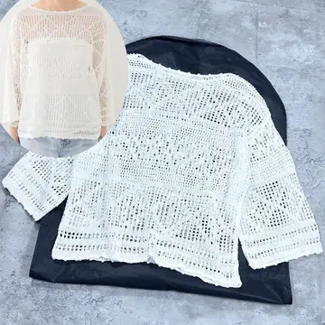 이에나 IENA la dantelle 니트 풀오버 시스루 니트