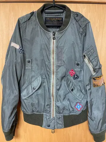 레어 TMT BIGHOLIDAY L2-B 플라이트 자켓