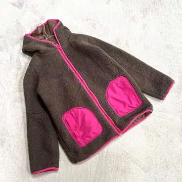 [스마일랜드] (L) 보아 자켓 브라운 핑크