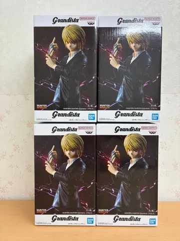HUNTER x HUNTER Grandista 크라피카 4개 세트