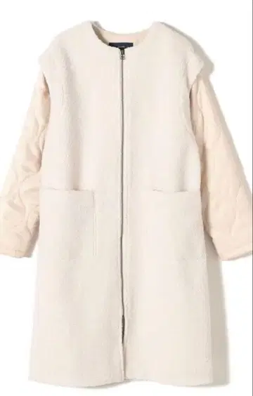 SHIPS 플리스 자켓 화이트