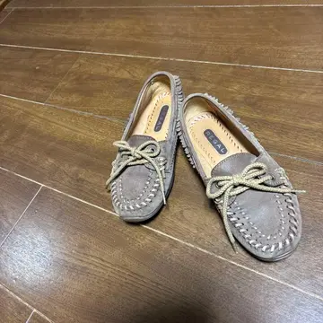 REGAL 모카신 브라운 리본 포함