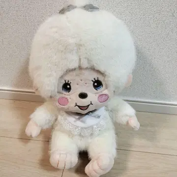 몽치치 봉제 인형 화이트