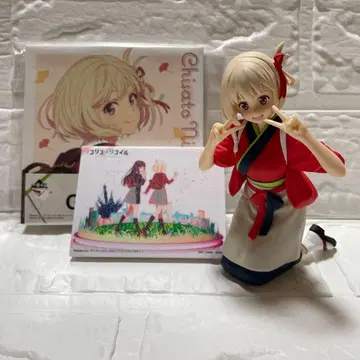 리코리스 코일 니시키기 치사토 쵸코노세 피규어 캔버스 보드 3종 세트