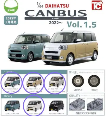 다이하츠 캔버스 캡슐 토이