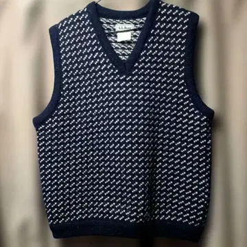 엘엘빈 바즈아이 베스트 스웨터 니트 L 빅 엘엘빈