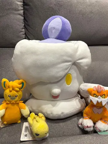 말랑말랑 봉제 인형 히토모시 + 덤