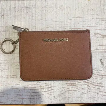 MICHAEL KORS 브라운 코인 케이스