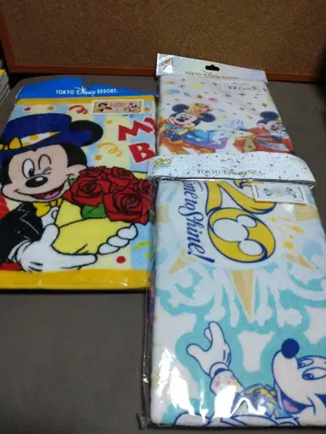 TOKYODisneyRESORT [ 페이스 타월 3장 세트 ]