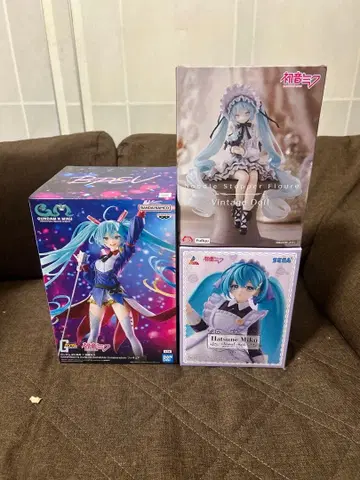 하츠네 미쿠 피규어 3세트