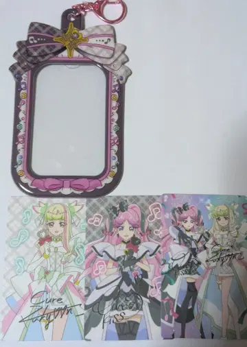 [ 너와 아이돌 프리큐어 ] 트레이딩 카드 케이스와 트레이딩 카드 세트