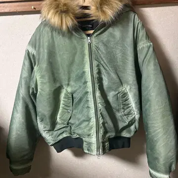 JUNGLE STORM MA-1 퍼 자켓 L 사이즈