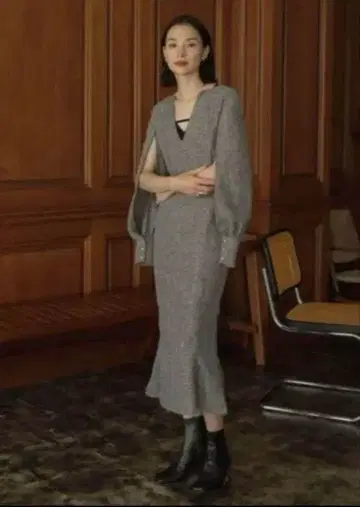 [ knuth marf ] 2way 머메이드 원피스