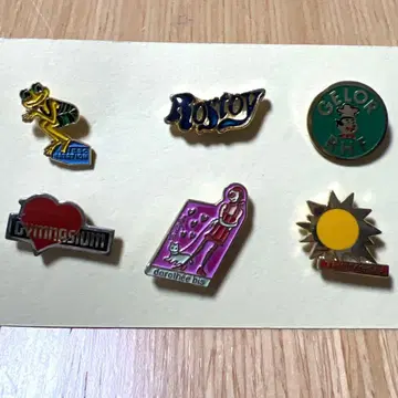 프랑스 빈티지 핀 배지