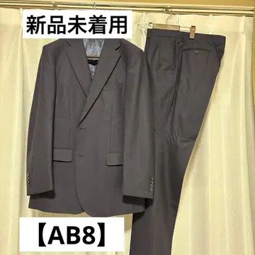 네이비 스트라이프 REGAL 2 턱 비즈니스 정장