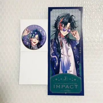 괴성 IMPACT 캔뱃지 티켓풍 카드