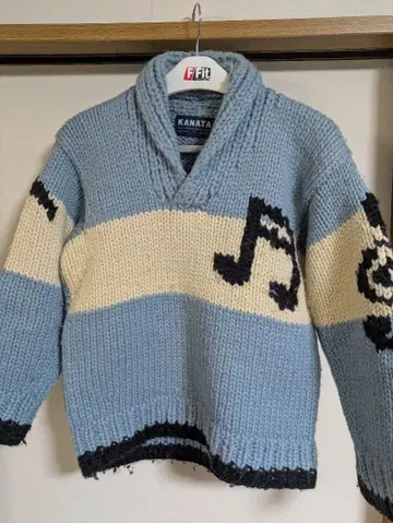 카나타 니트 카우친 스웨터 숄카라 50's 로카빌리 드라이 본즈