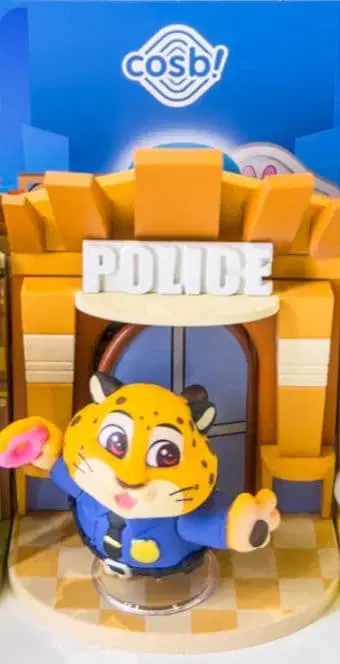 정품 코스비 주토피아 2 디오라마 컬렉션 크로우하우저