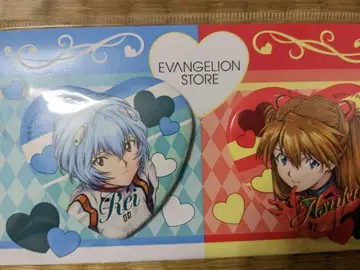신세기 에반게리온 하트형 캔뱃지 14주년 기념 페어