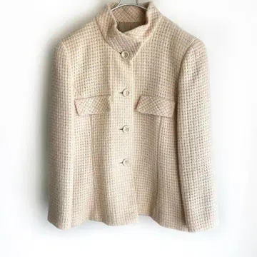 Leilian 레리안 알파카 100% 스탠드 카라 자켓 9호