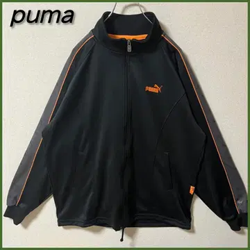 [고품질] PUMA 푸마 자수 로고 라인 로고 트랙 자켓