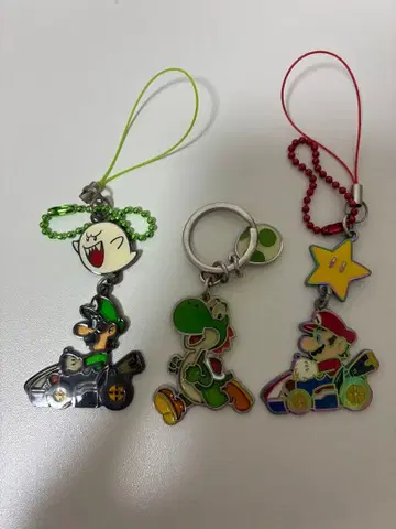 마리오 시리즈 키링 세트