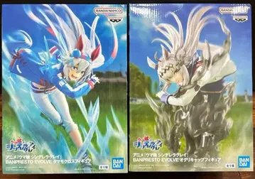 아기리 캡 & 타마모 크로스 피규어 세트 박스 없음