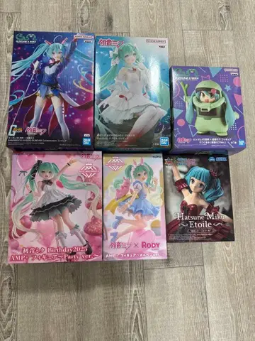 하츠네 미쿠 피규어 6체 세트