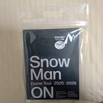 Snow Man Dome Tour 2025-2026 팜플렛