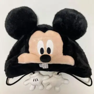 미키마우스 퍼 모자
