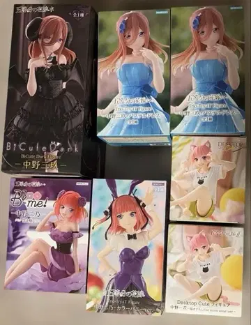 5등분의 신부 피규어 7체 세트