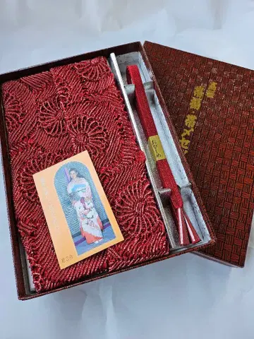 오비 장식 천 허리띠 세트