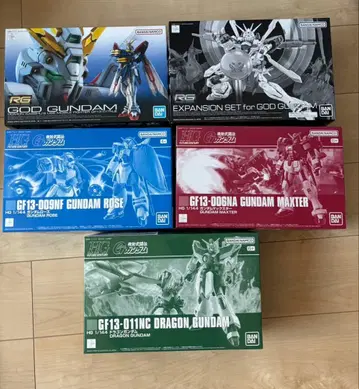 RG 갓건담 외 세트