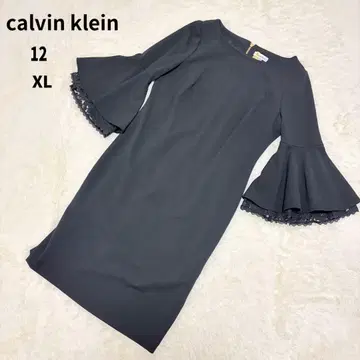 calvin klein 원피스 벨 슬리브 XL 포멀 블랙