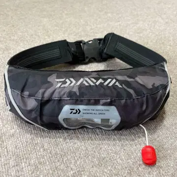 다이와 구명 조끼 허리 타입 카모플라주