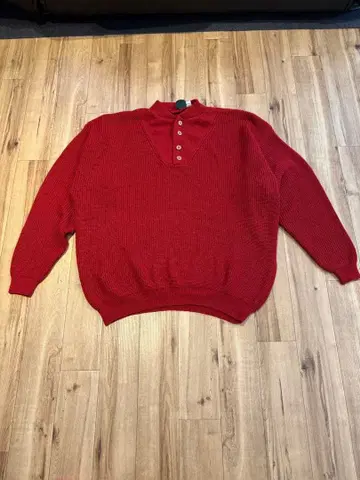 Scandia WOODS 헨리넥 빅 니트 3XL 구제 의류