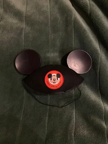 미키마우스 귀 달린 팬 캡