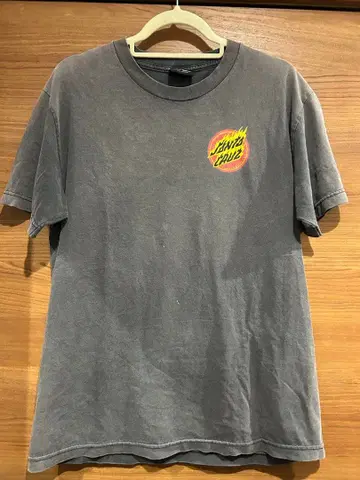 90s-00s Santa Cruz T셔츠 nhs Fire 페이드