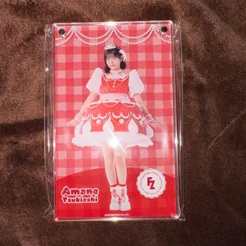 FRUITS ZIPPER 츠키아시 아마네 아크릴 섀도우 박스 스키 복권