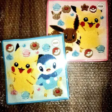 페이러 손수건 포켓몬 2점