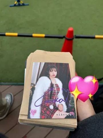 사쿠라기 코코나 브로마이드 사인 포함