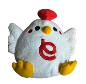 봉제 인형 닭 모양 마스코트