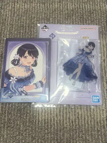 샤니마스 제일복권 후쿠마루 코이토 아크릴 스탠드, 안내장 2종 세트