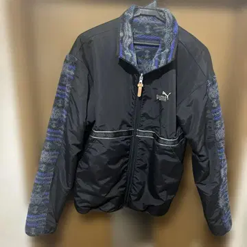 새상품 PUMA/CORE HERITAGE 리버서블 AOP 자켓