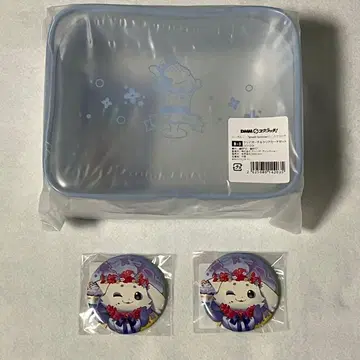 니지산지 아야카키 룬룬 DMM 스크래치 클리어 파우치 B상 E상 2개