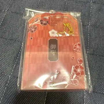 FUKUYA 포토카드 아크릴 프레임 부적 빨간색